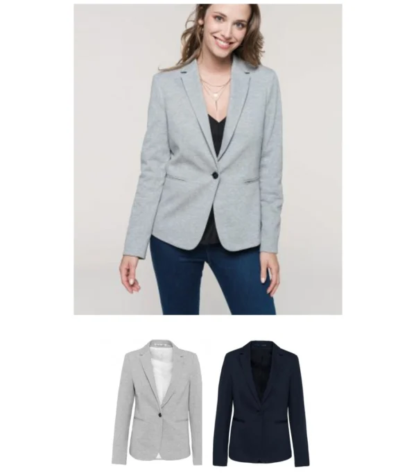 KB6133 Kariban Ladies Knitted Blazer